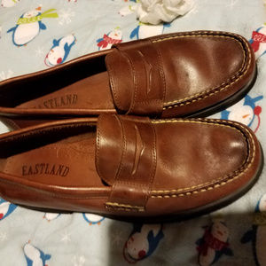 Eastland Penny Loafers Brown Slip On's